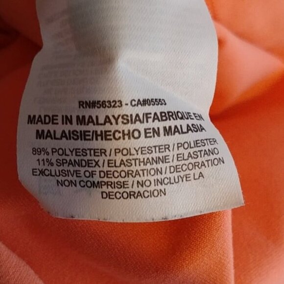 Nike Women's Peach Pink Quality Active Attire Dri-Fit Half Zipper Top Size M - Picture 4 of 7